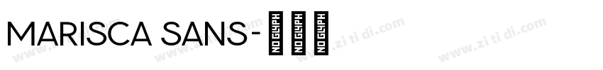Marisca Sans字体转换 Marisca Sans字体转换